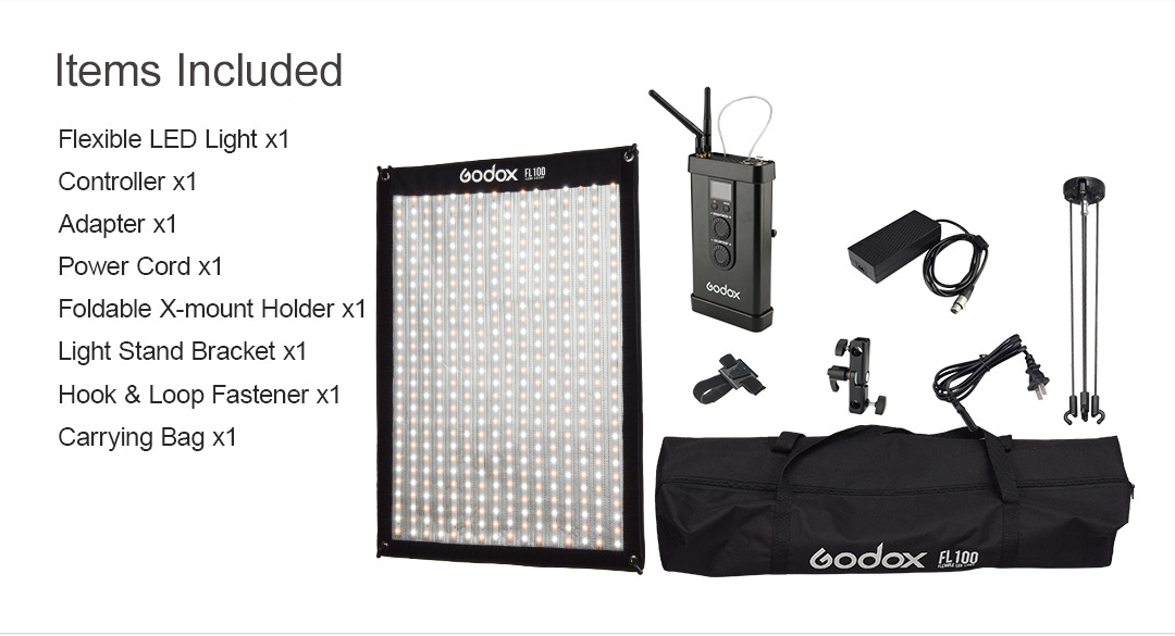 GODOX FL150S FLEXIBLE LED LIGHT 60X60CM